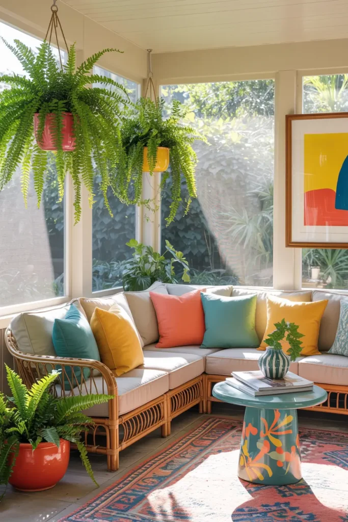 Bold Pops of Color for Personality