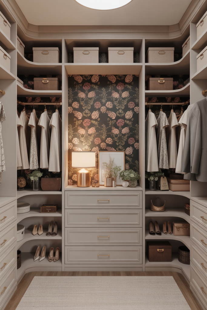 Bring in Wallpaper or Accent Paint