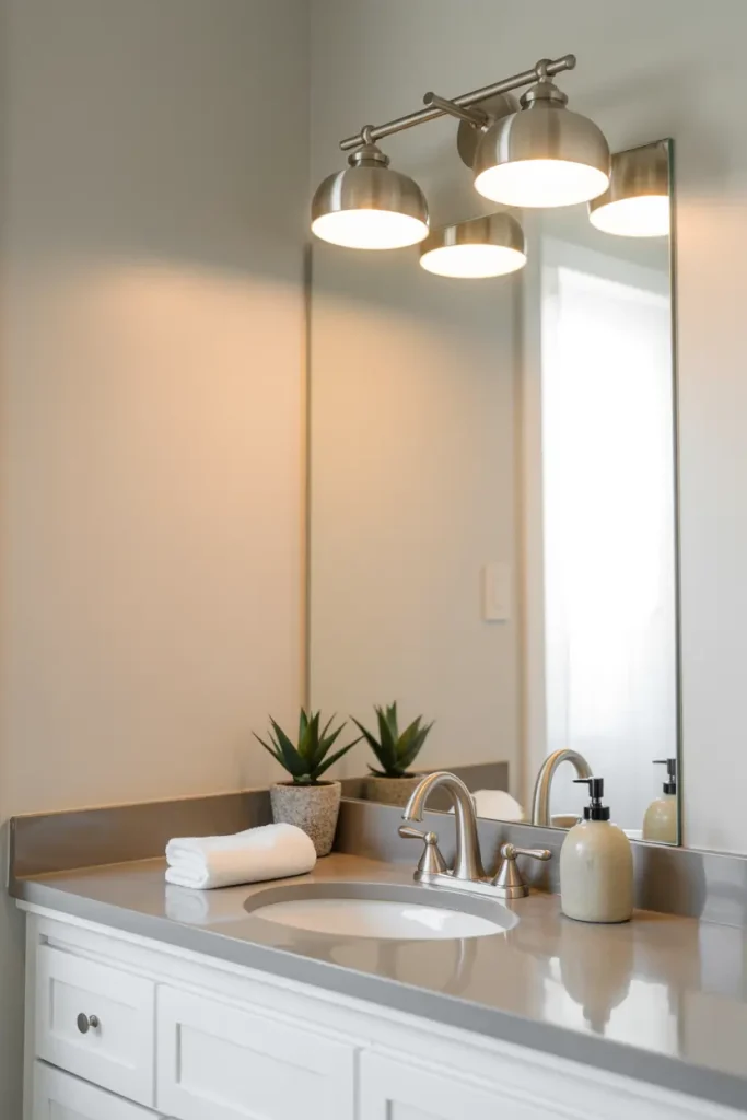 Brushed Nickel Bathroom Lights That Make Your