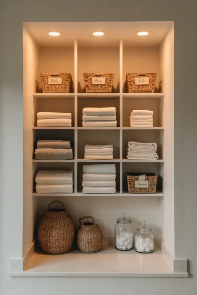 Build a Linen Closet Alcove