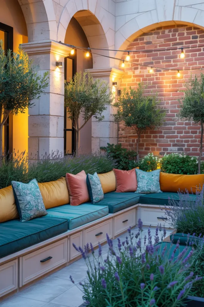 Built-In Benches for Smart Seating