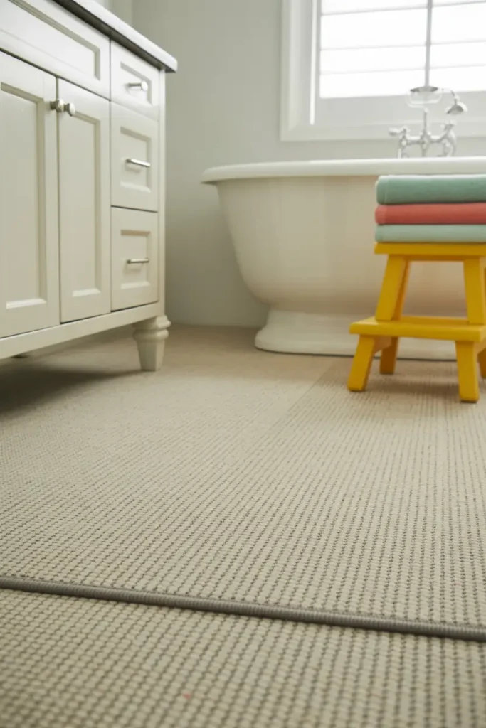 Carpet Tiles with Waterproof Backing