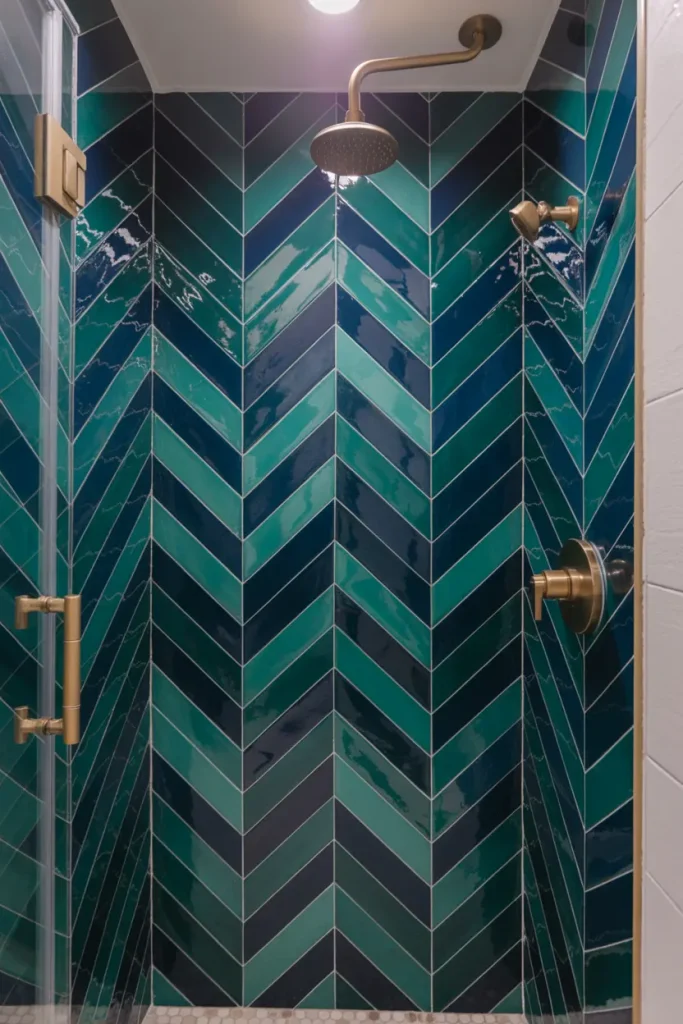 Chevron Tile Patterns for a Bold Twist