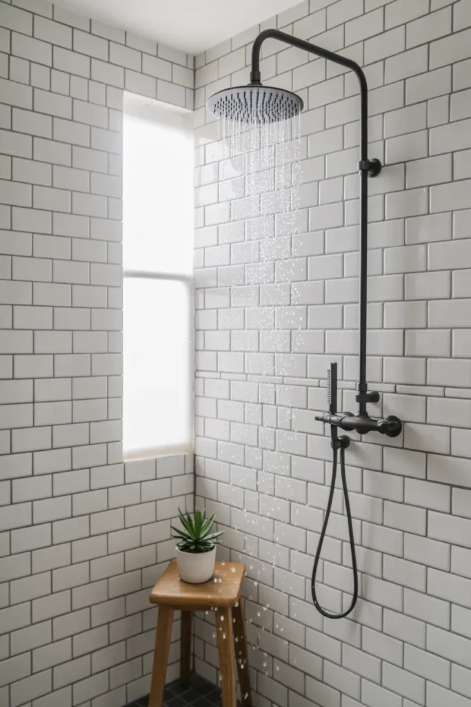 Classic White Subway Tile for a Clean Look