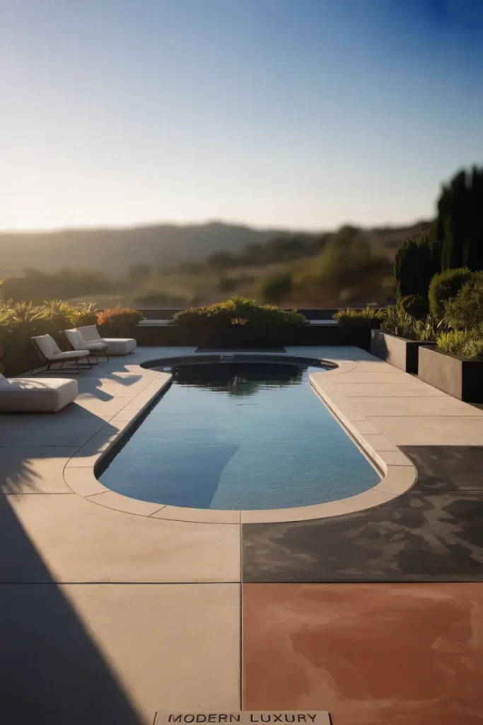 Colored Concrete for Bold Style