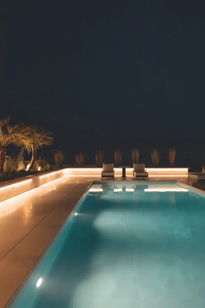 Concrete with Built-In LED Lighting