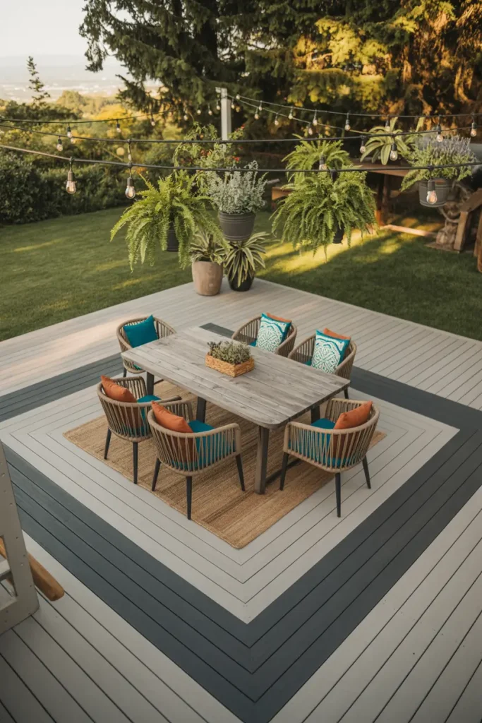 Create a Picture Frame Deck Layout