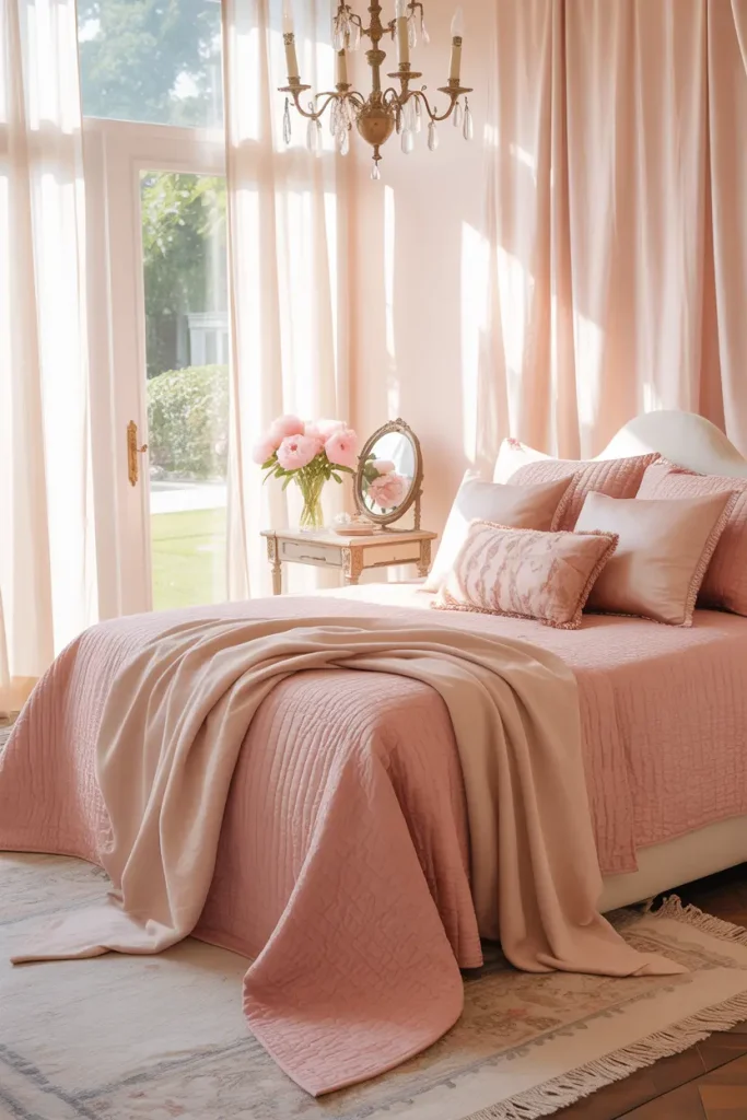 Create a Romantic, Refreshing, and Sophisticated Space with Rose Pink