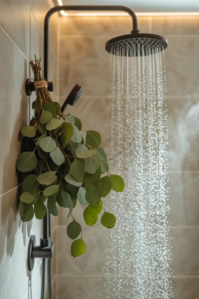 Eucalyptus in the Shower