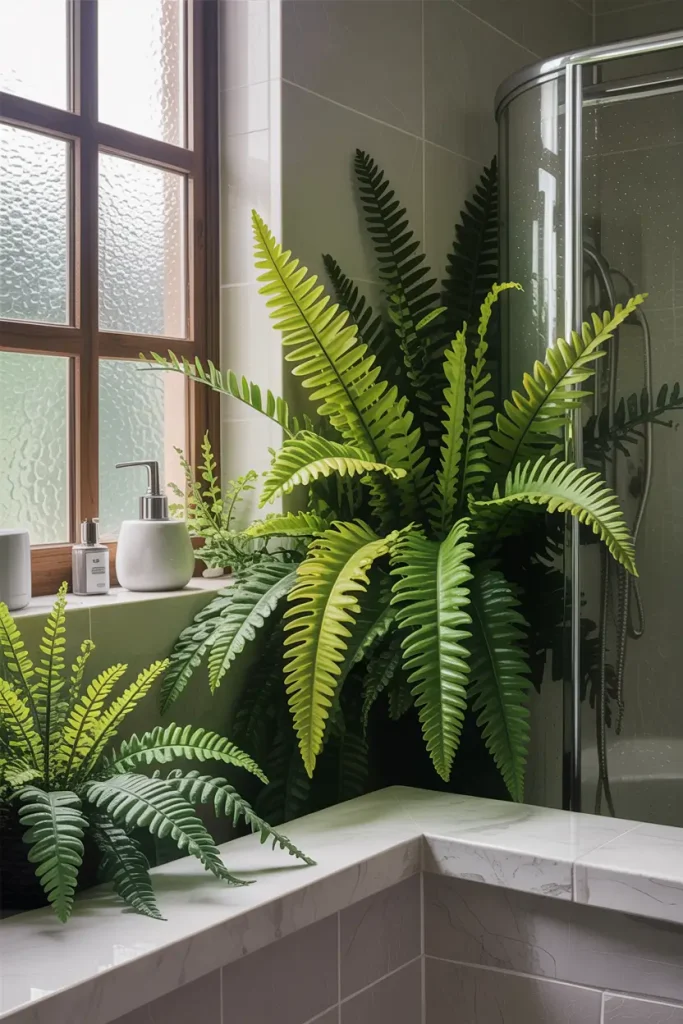 Ferns for Steamy Corners