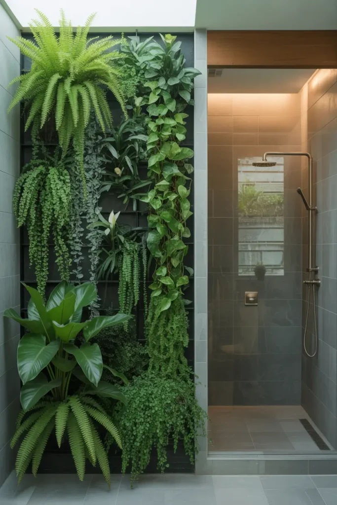Floor-to-Ceiling Greenery