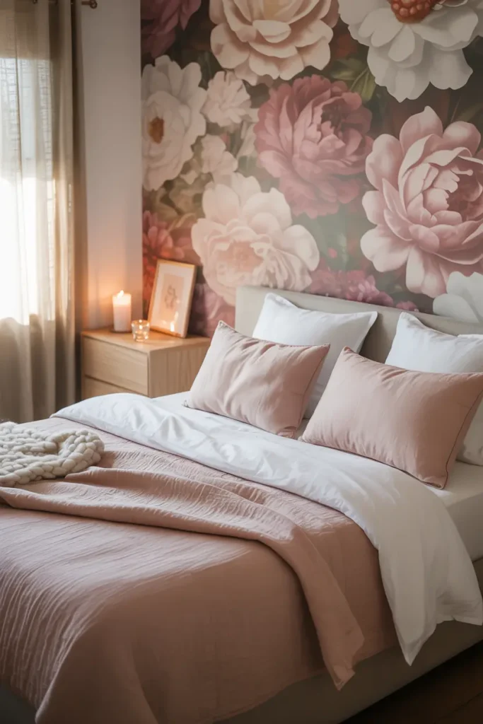 Floral Wallpapers with Pink Tones