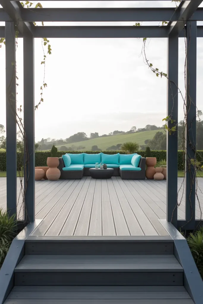 Frame Stairs and Edges with Grey Borders