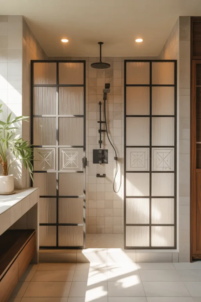 Frosted Glass Panels for Privacy