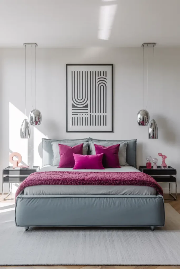 Go Bold with Magenta and Steel