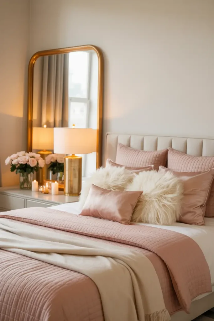 Gold Accents for a Glamorous Touch