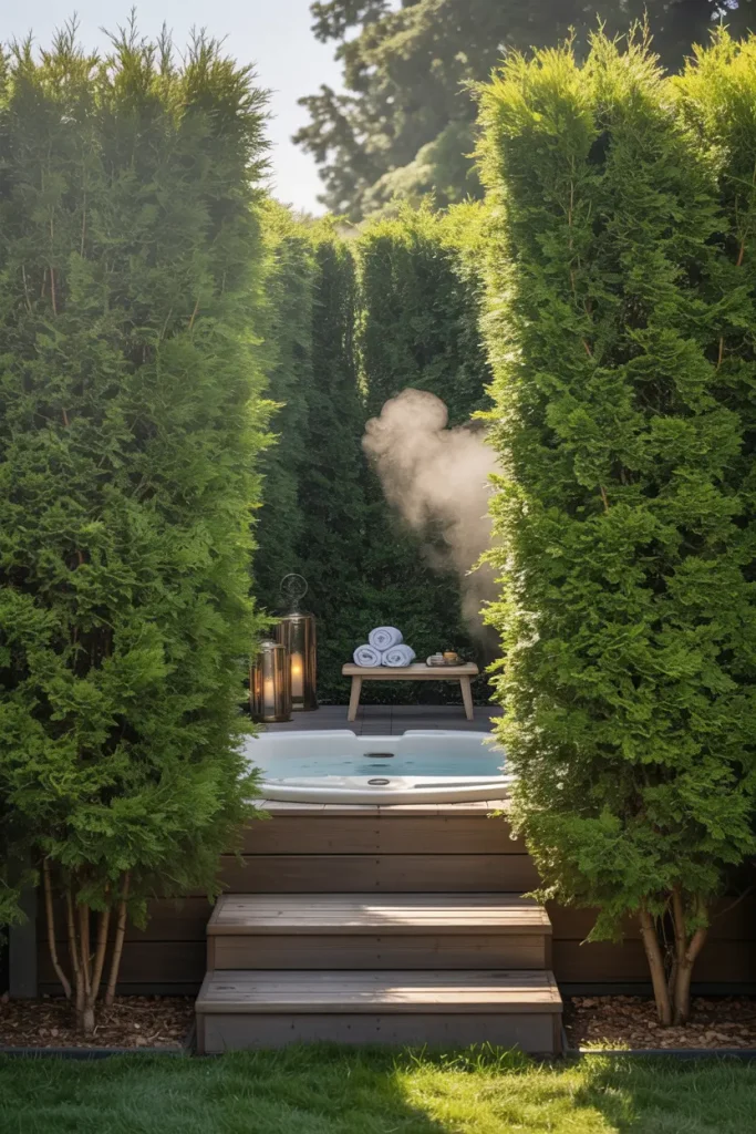 Grow Tall Hedges or Bushes for Natural Privacy