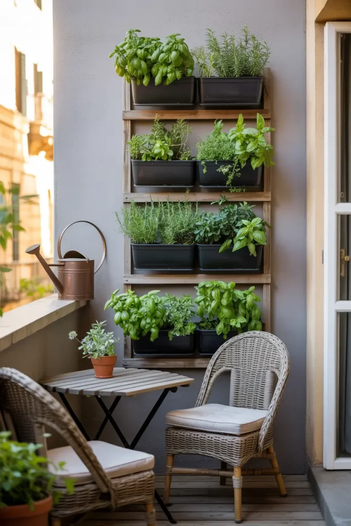 Hang a Vertical Herb Garden