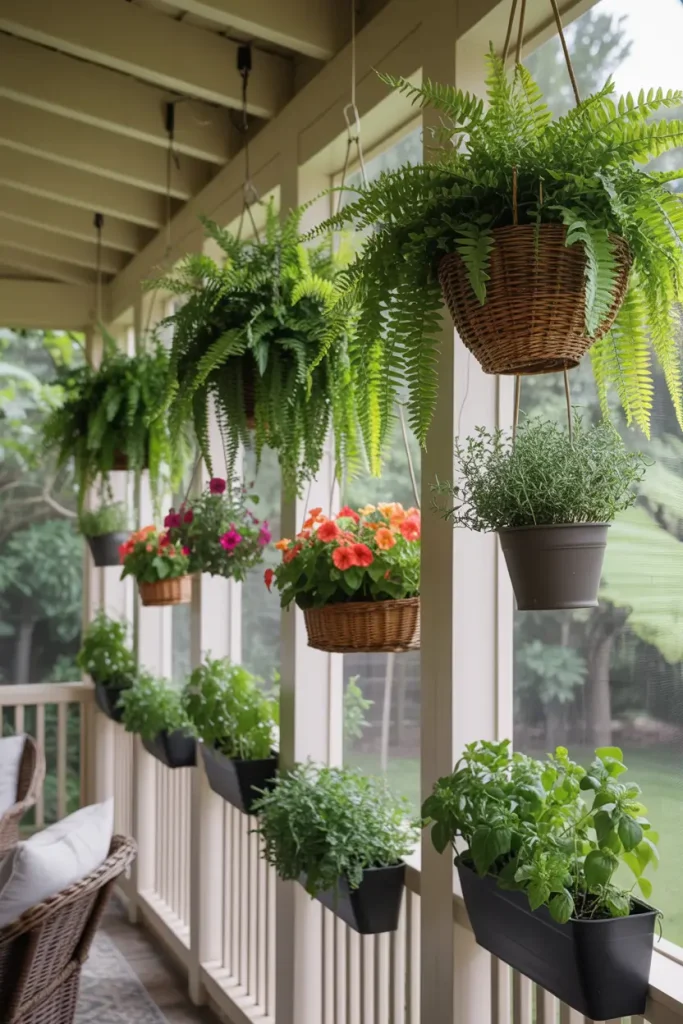 Hanging Planters That Add Greenery