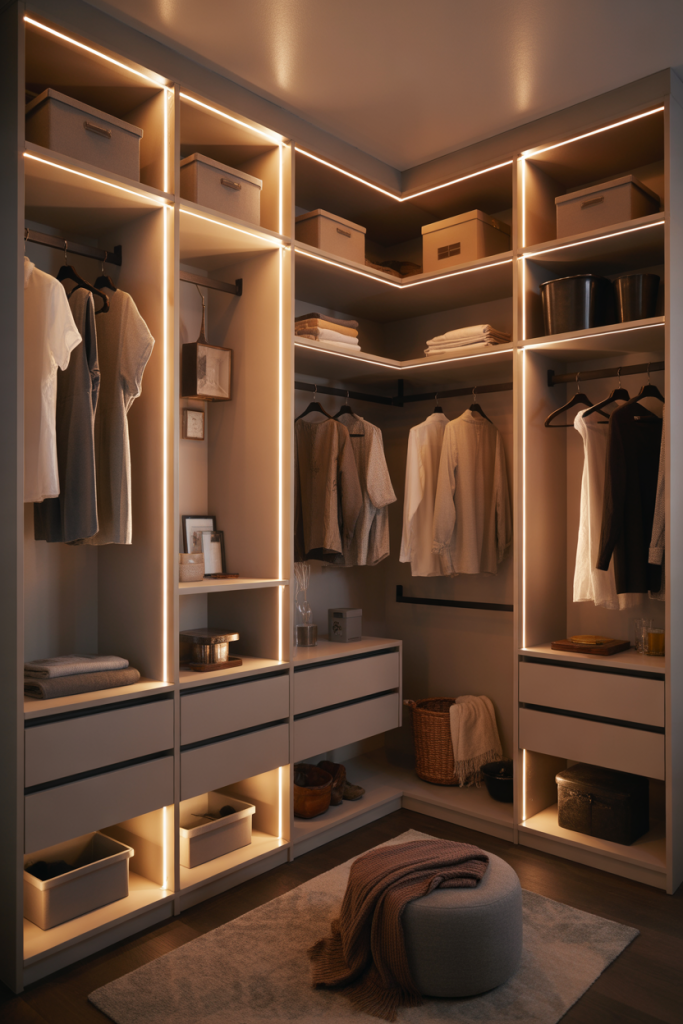 Install LED Strip Lighting