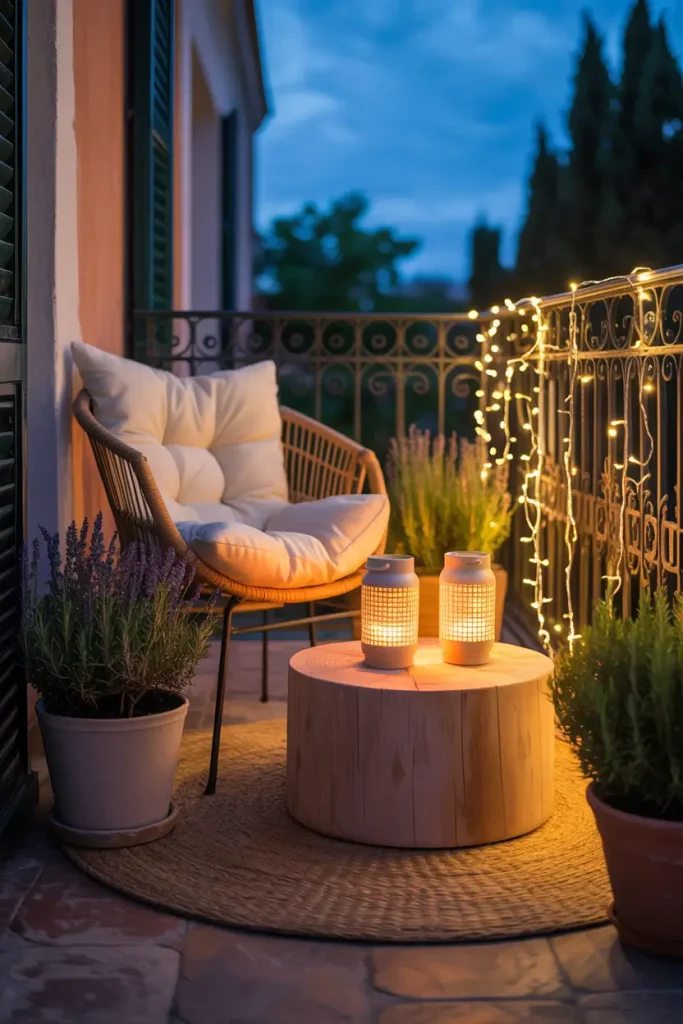 Light It Up With Lanterns or String Lights