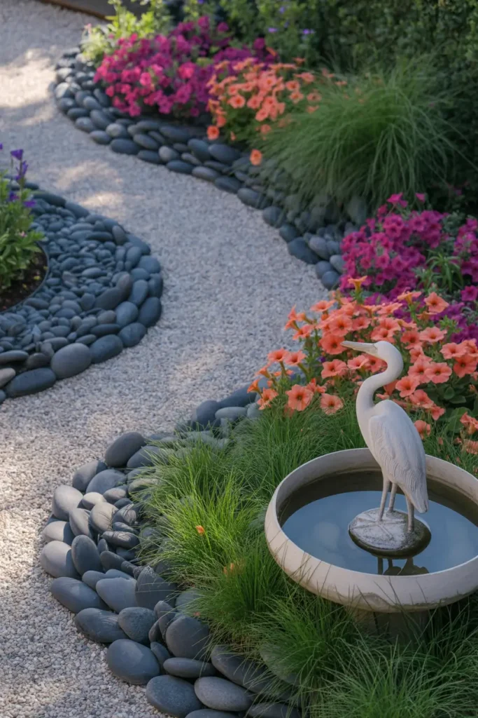 Mix Rock Colors for Visual Interest