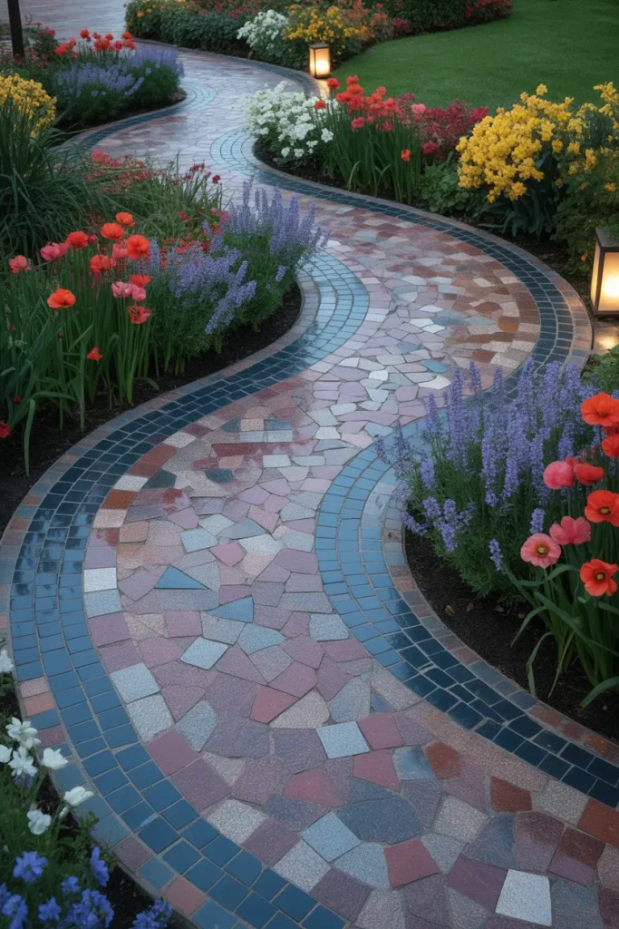 Mosaic Granite Pattern