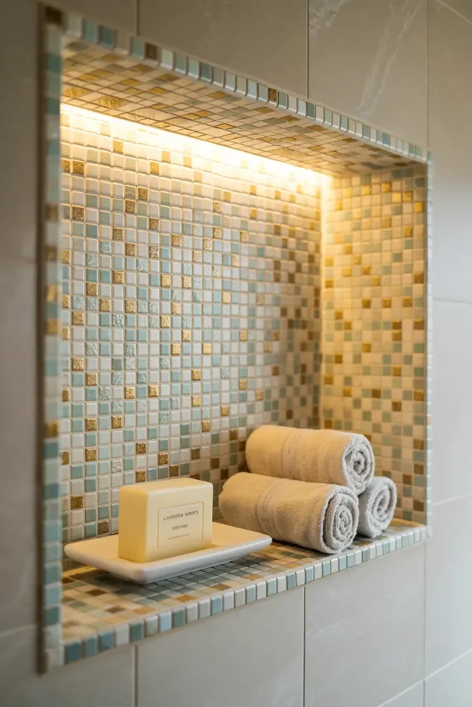 Mosaic-Tiled Niches That Feel Like Art
