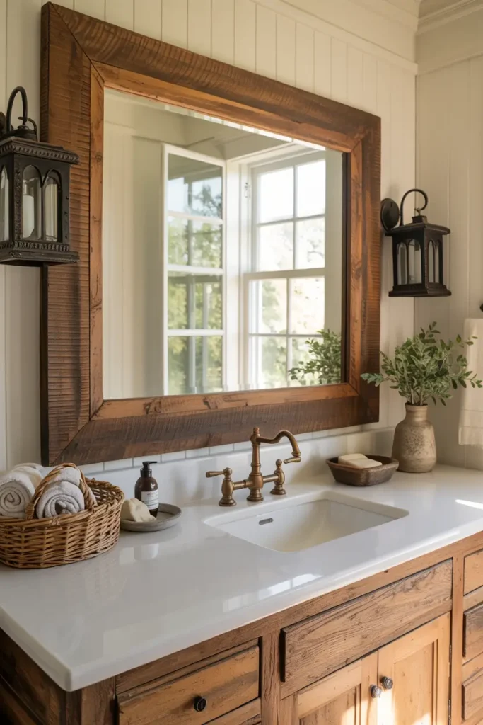 Oversized Framed Mirrors