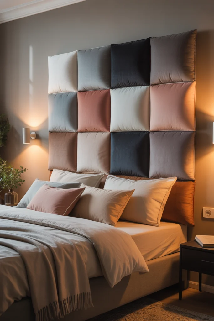 Padded Wall Panels for Sound and Comfort
