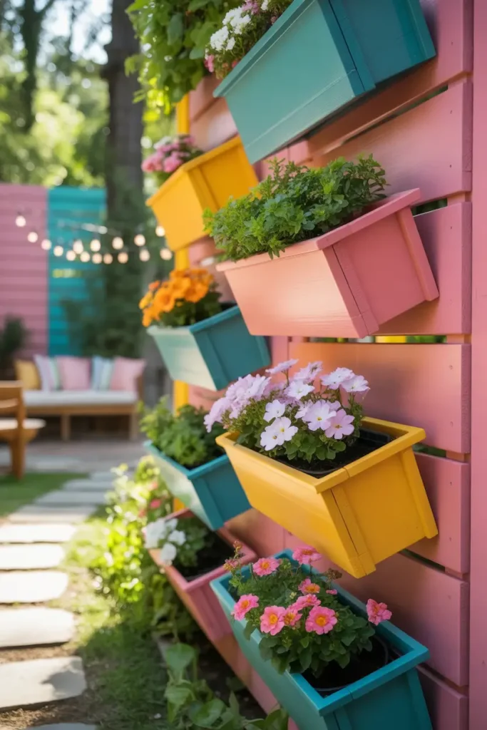 Painted Color Pop Boxes
