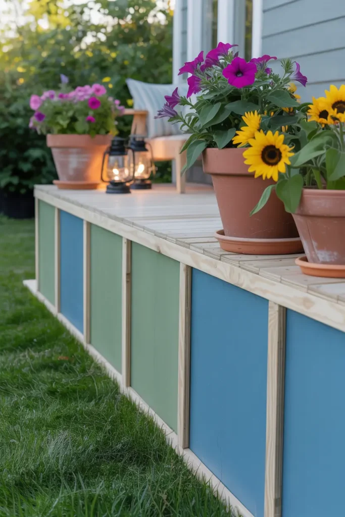 Painted Plywood Panels for Budget-Friendly Style