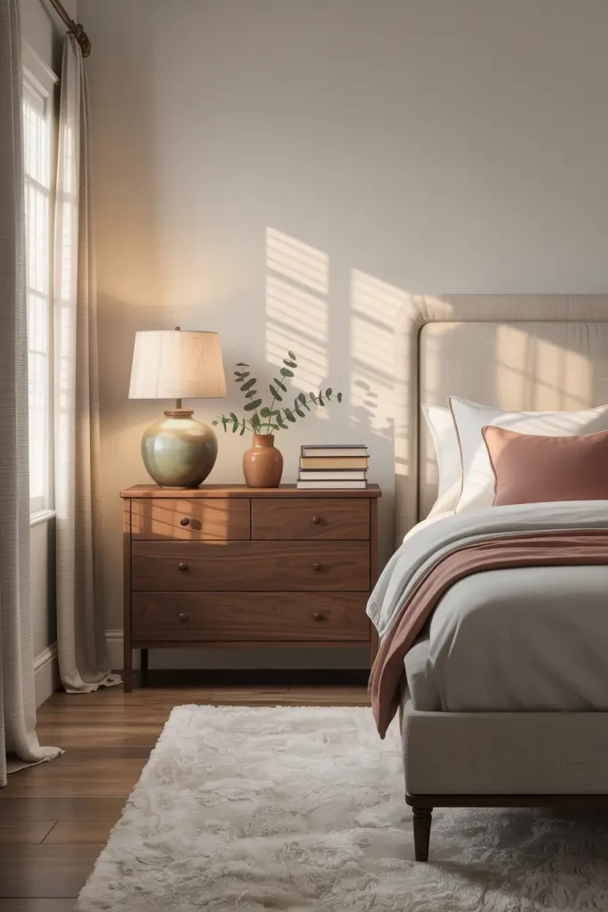 Pair with a Tall Headboard for Proportion