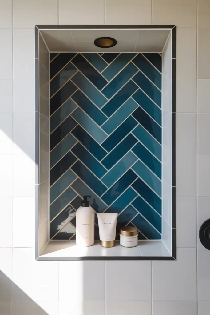 Patterned Tile Niches That Steal the Show