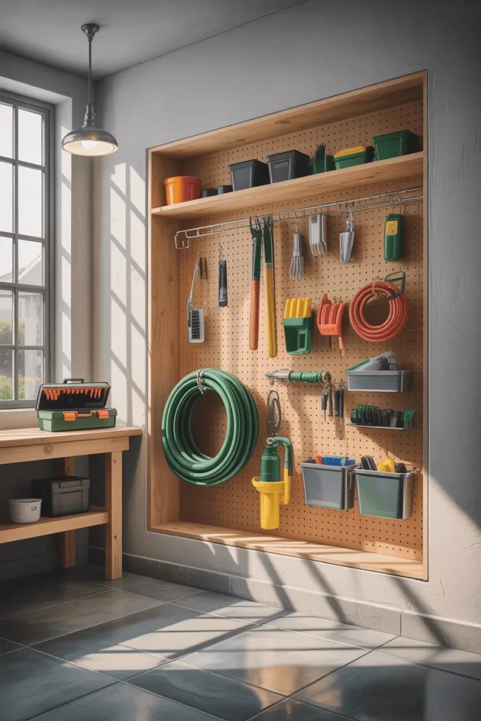 Pegboard Panels for Utility Rooms