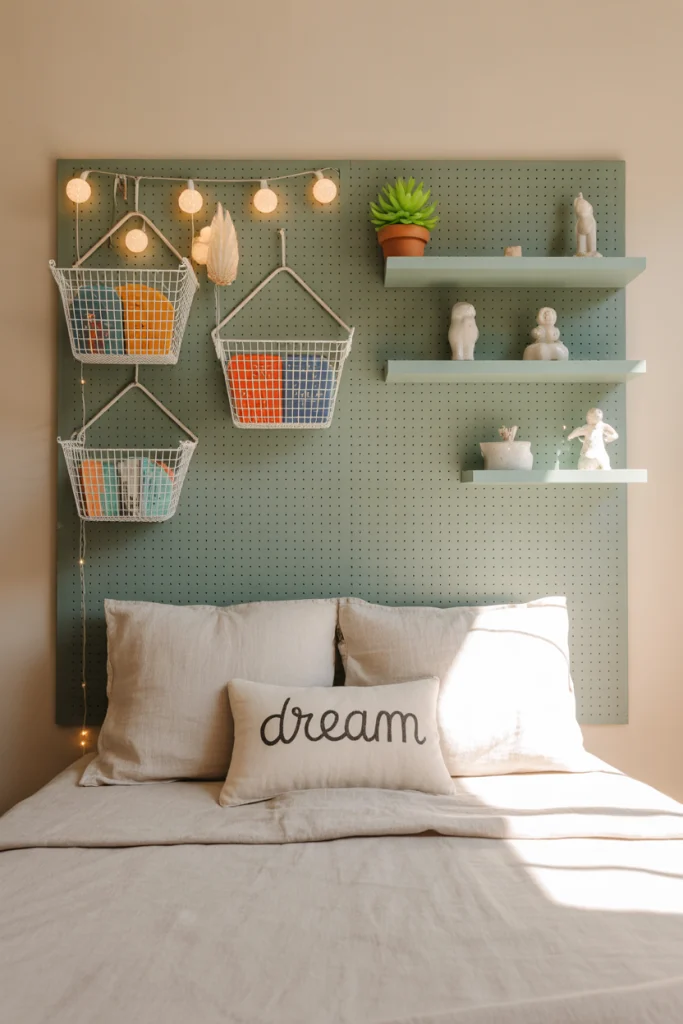 Pegboard Panels with Flexible Style