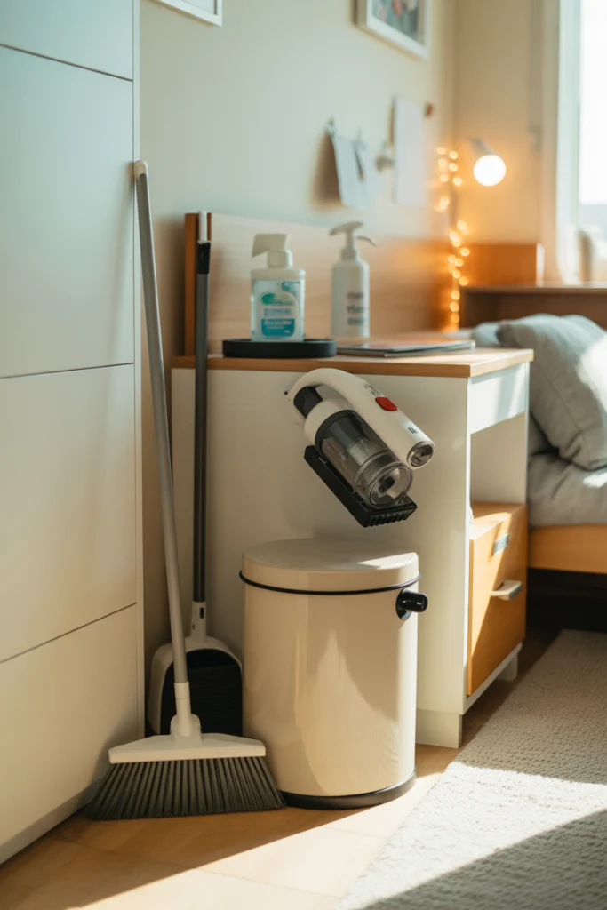 Pick a Trash Can and Cleaning Tools That Work Fast