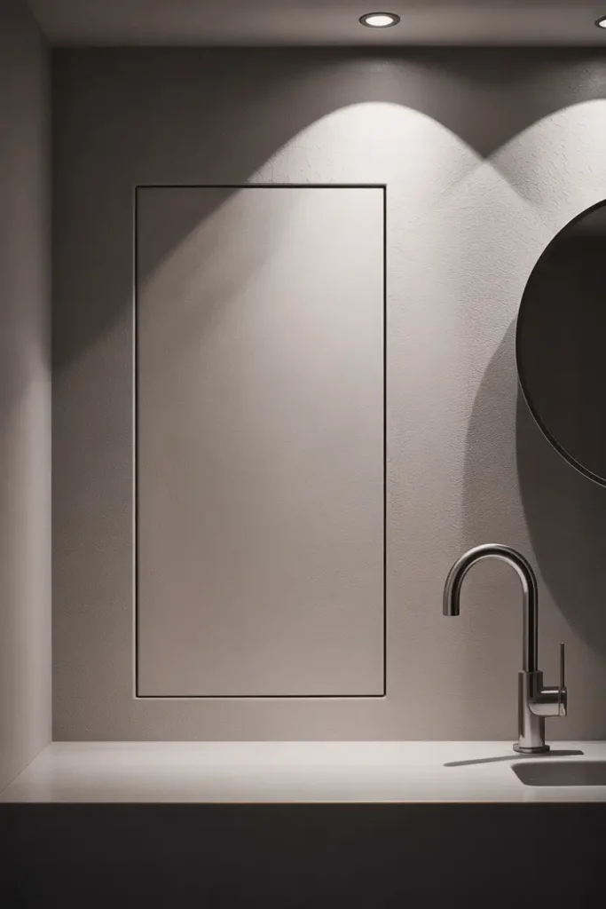 Push-to-Open Drywall Panels