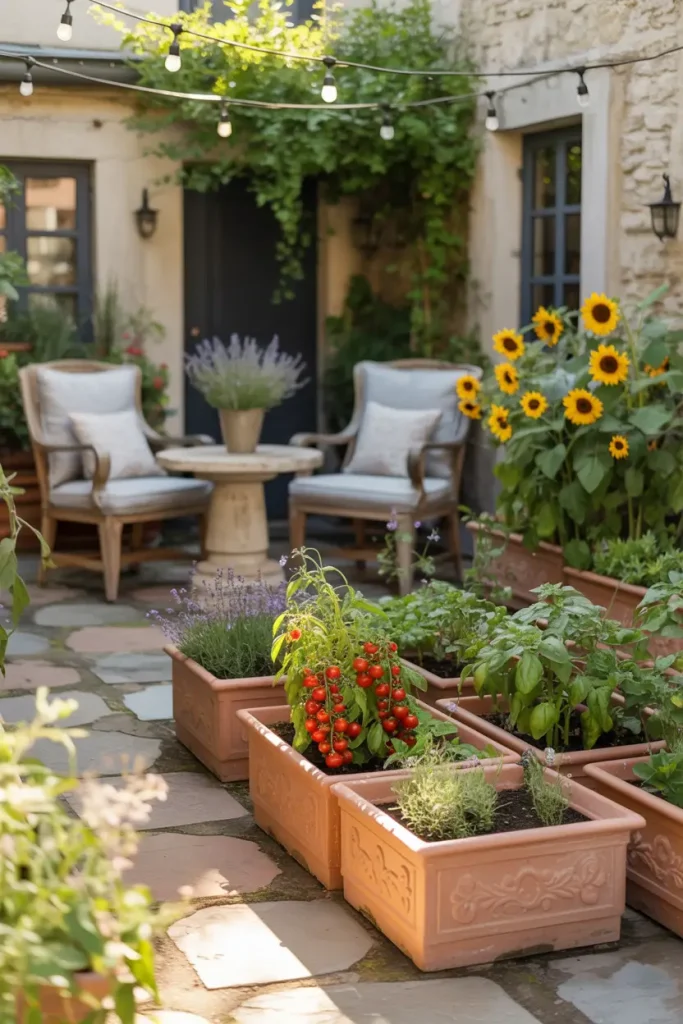 Raised Beds for Edible Beauty