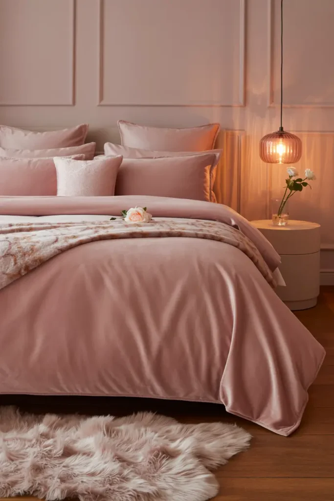 Rose-Tinted Lighting for Soft Ambience