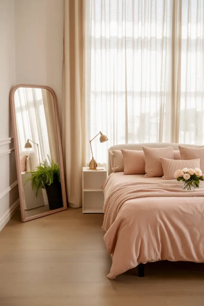 Rose-Tinted Mirrors for Reflective Style

