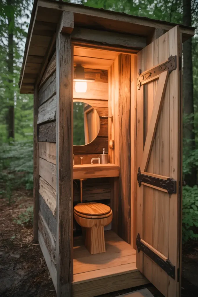 Rustic Charm with Natural Wood