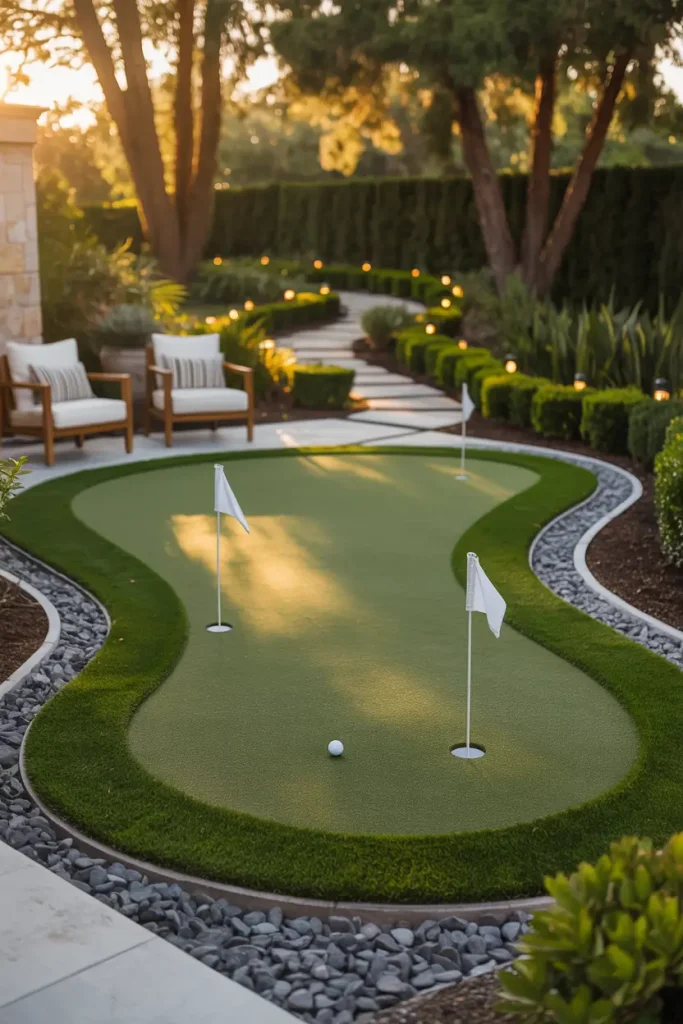 Set Up a Turf Putting Green at Home