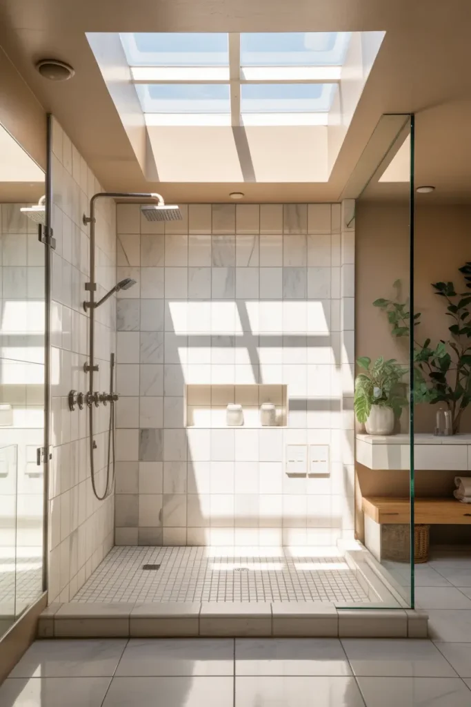 Skylight Above Shower