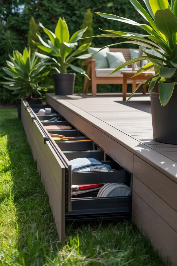 Sliding Panels for Hidden Storage Access