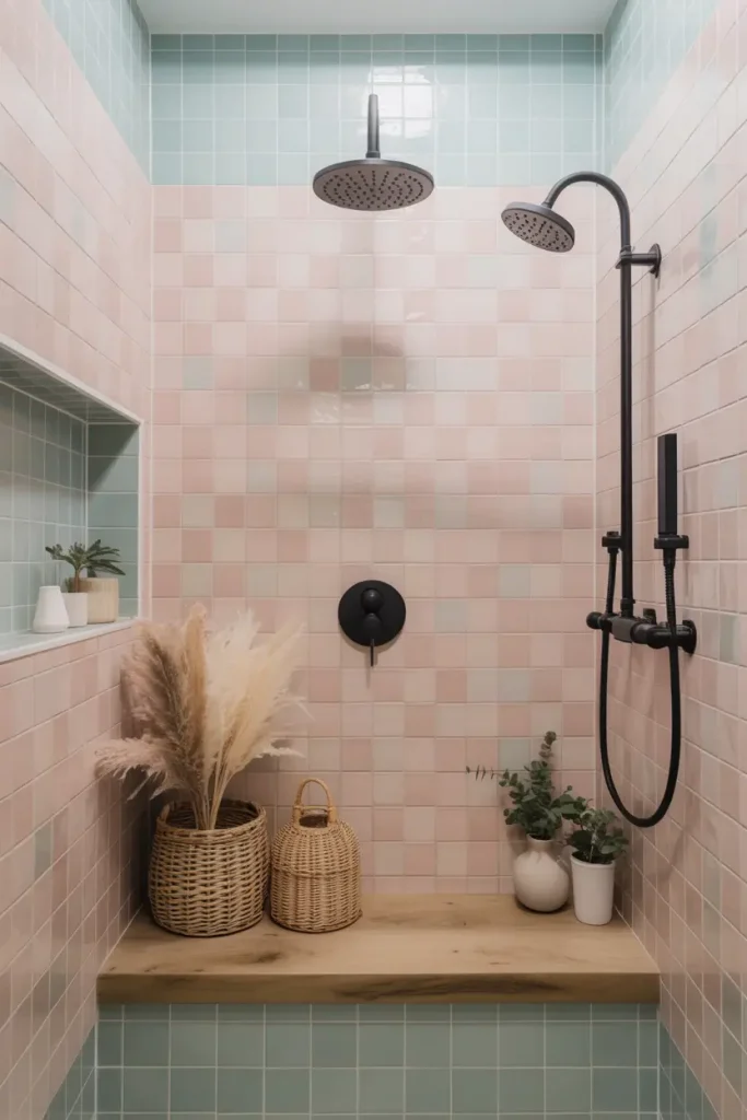 Soft Pastel Tiles for Gentle Charm