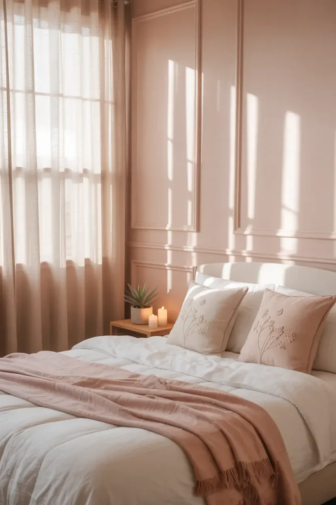 Soft Rose Walls for Warmth and Serenity