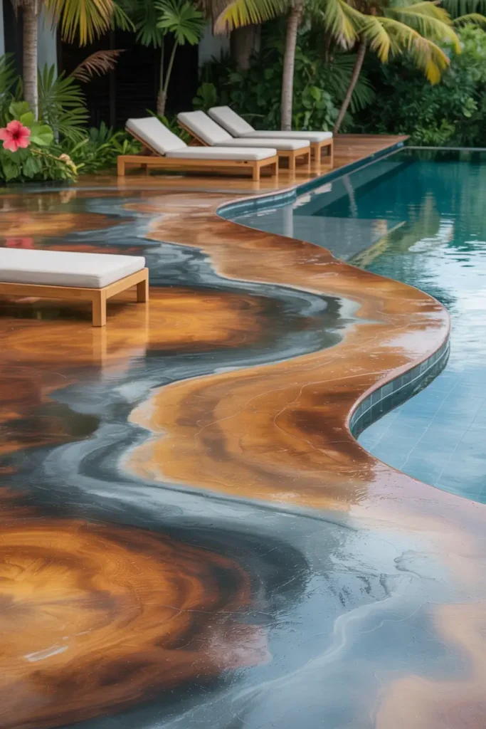 Stained Concrete for Rich, Translucent Color