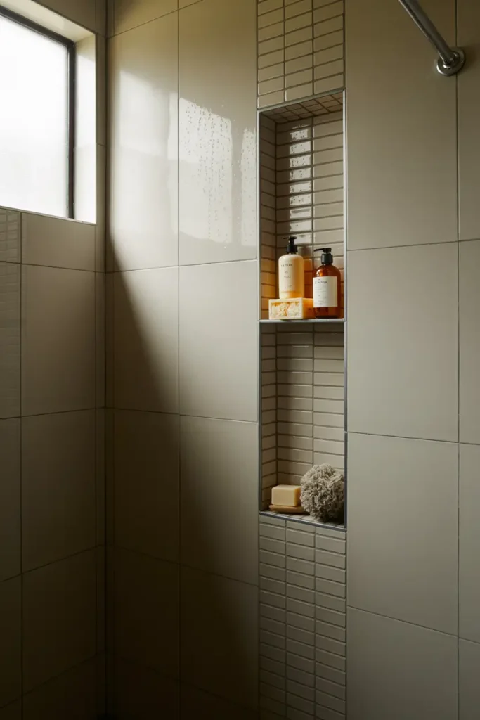 Tall Vertical Niches for Small Showers