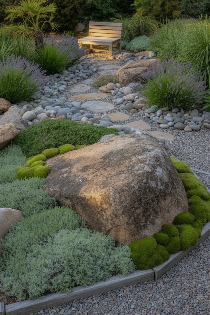 The Beauty of Rock in the Garden
